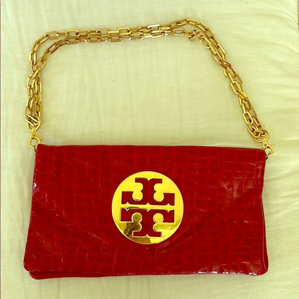 Tory Burch red crossbody
